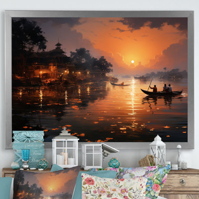 " Hinduisim Sunset Aarti III "