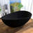 63"freestanding Soaking Stone Bathtub Solid Surface Tub With Irregular Shape-114774815