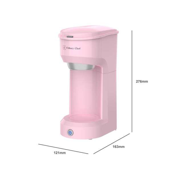 Culinary Chef, Single Cup Coffee Maker, Pink