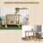 Sylka Solid Wood Bar Cart