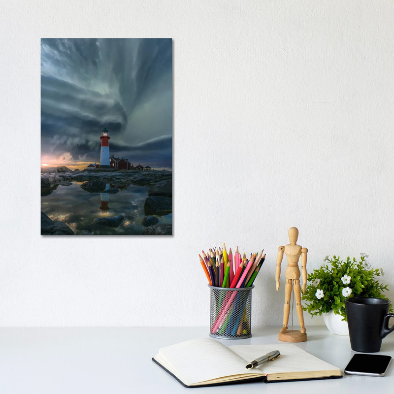 Rocky Light by Brent Shavnore - Wrapped Canvas Gallery-Wrapped Canvas Giclée, 20.32 cm H x 30.48 cm W