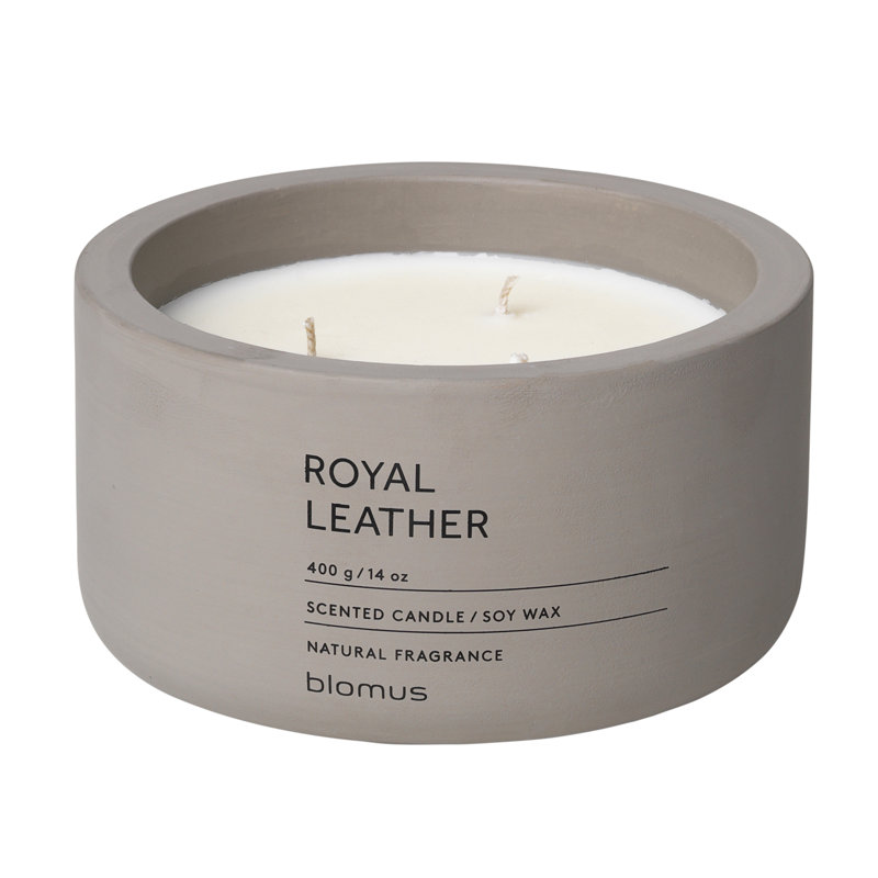 FRAGA Royal Leather Scented Jar Candle