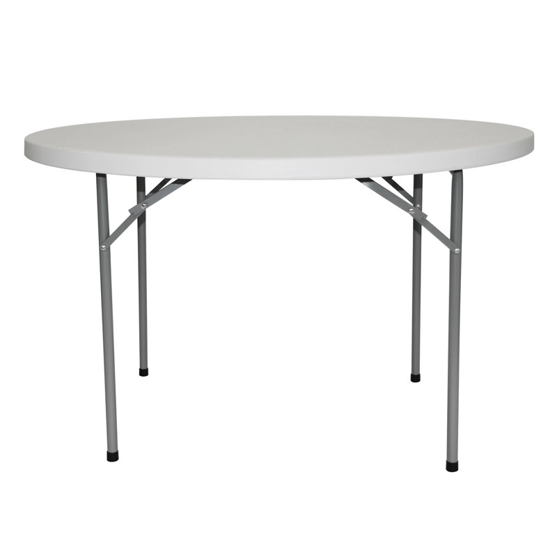 Table pliante portative en plastique Rhinolite, H 30 po x l 48 po x P 48 po