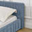 Queen Size Upholstered Bed Frame with Chenille fabric-1983775709