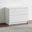 Système d'organisation mural blanc en bois