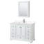 Ensemble de meuble-lavabo simple 48 "avec miroir Deborah-97730070-97730076-97730075