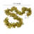 Gold Foil Leaf PVC Garland