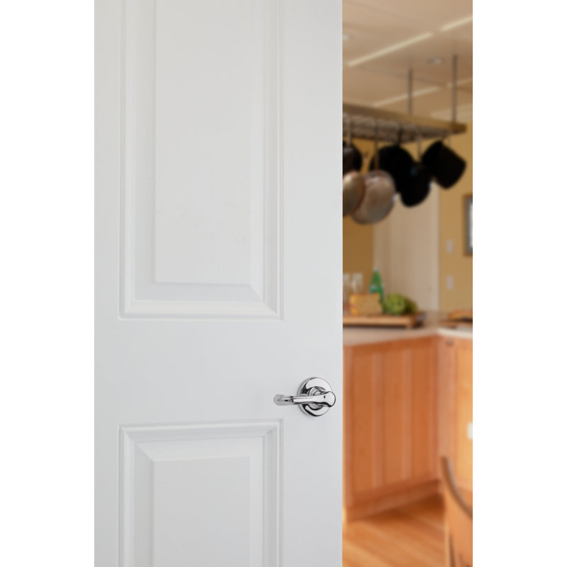 Kwikset Dorian Door Lever, Satin Nickel, Right
