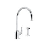 Holborn™ Single Hole Kitchen Faucet With C Spout And Sidespray