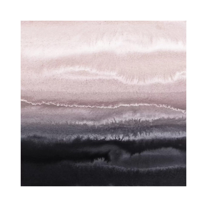 Iceland Black Sand Beach by Monika Strigel - Painting on Canvas, 30.48cm H x 30.48cm W x 1.91cm D, Wrapped Canvas