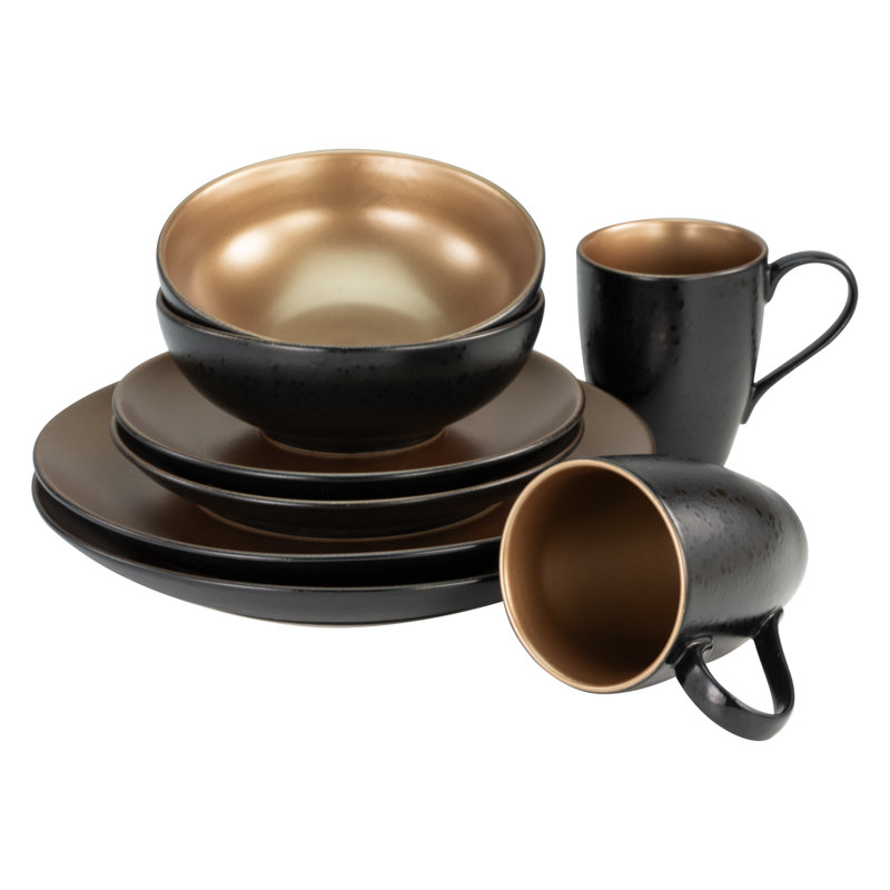 8 Piece Dinnerware Set, Service For 2