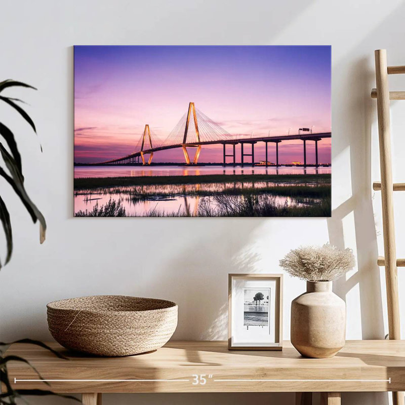 Pont mauve mauve, H 16 po x l 24 po