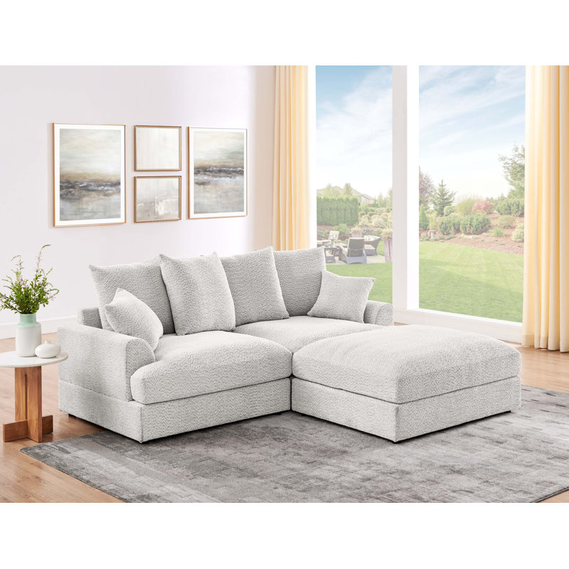 Canapé modulaire Arden Cloud, Beige