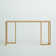 Oscar Glass Top Console Table