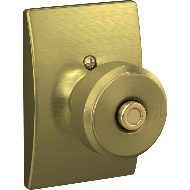 Bowery Entry Door Knob with Century Rosette