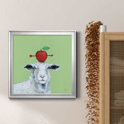 Playful Nature 3 - Peinture sur toile encadrée