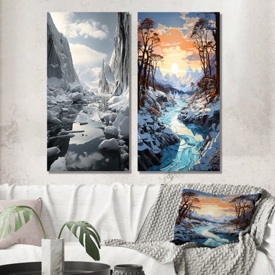 Glacier Glacial Symphony "Glacier Glacial Symphony" 2 - pièces sur