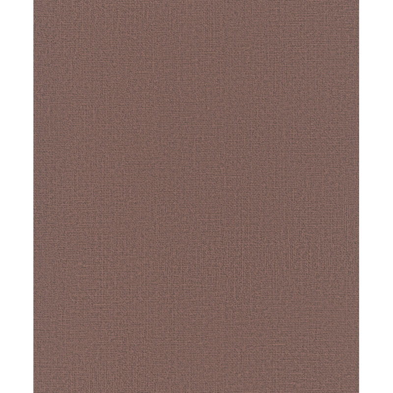 Loudoun Textured Weave Matte Non-pasted 10.05' x 53" Wallpaper Roll, Rust