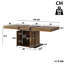 180.01 cm Extendable Dining Table-1308210684