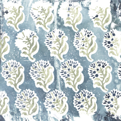 Carrelage fleur pierre II