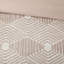 Ensemble d'édredon en jacquard de coton rosé-121108016