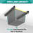 Ceiling Storage Rack, Heavy Duty Overhead Garage Storage Rack
