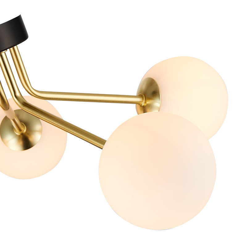 Baucom Glass Flush Mount