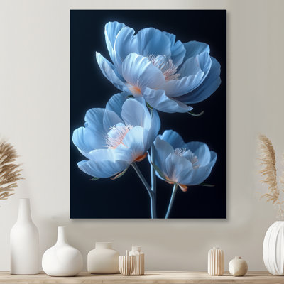 Rodden - pivoines, art mural