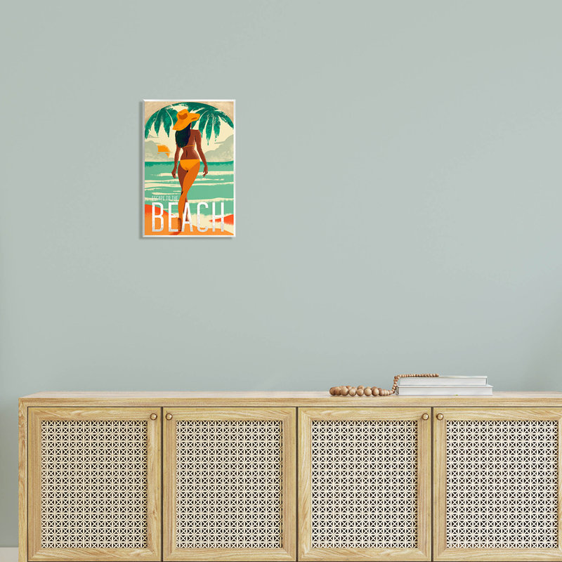 «Escape To Beach Holiday» par Ziwei Li, H 15 po x l 10 po x P 0,5 po