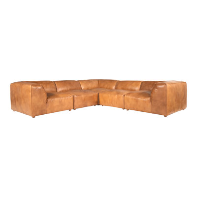 Luxe Leather Modular Sectional