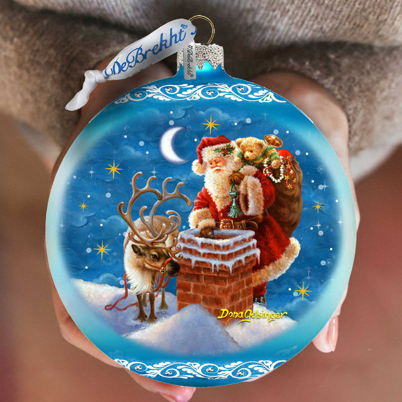 5.5'' Glass Ball Ornament