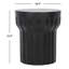 Table de bout cylindrique en pierre Fellsburg-50555436