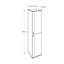 Baneen 8 Pair Shoe Storage Cabinet