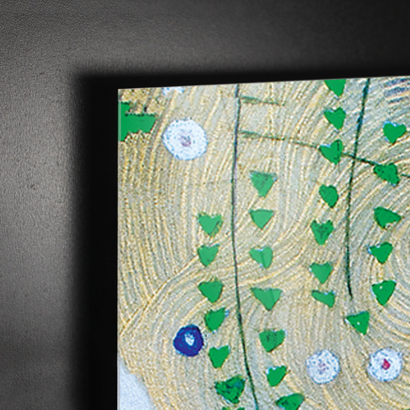 Detail Of Water Snakes 1 by Gustav Klimt - No Frame Painting on Plastic / Acrylic, 95cm H x 65cm W