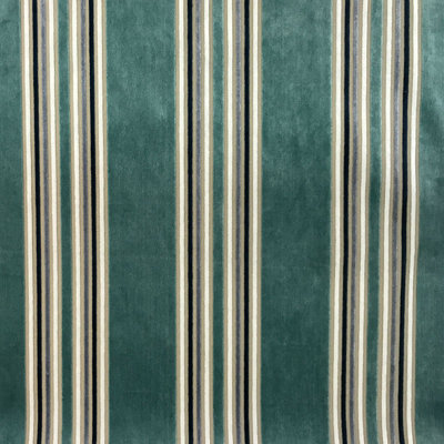 Striped Multicolor Velvet | Kira Fabric_KIRA