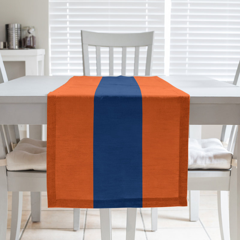 Seattle Table Runner – Durable, Fade-Resistant, and Machine Washable in Team-Inspired Colors, New York, 90" x 16"