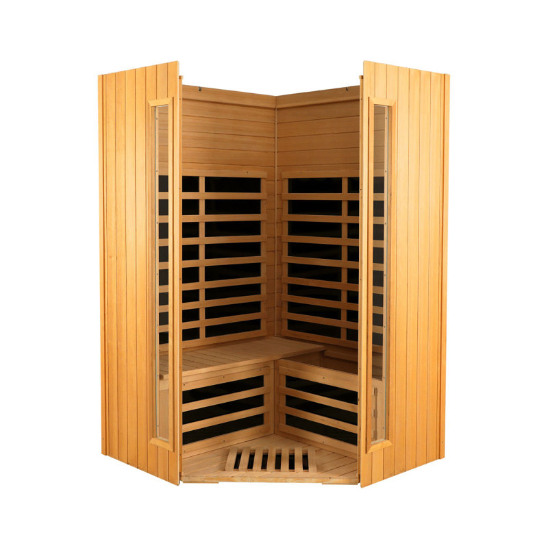 Sauna à infrarouge lointain pour deux personnes