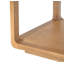 Table basse moderne en bois massif avec base ouverte Arved-764189392