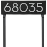 Floating 1-Line Lawn Address Sign