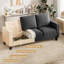 72" Upholstered Sofa Chaise-1620480417