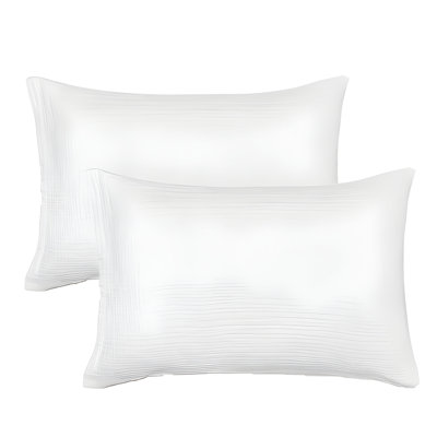 Ensemble de 2 taies d'oreiller en mousseline de coton 4 couches (ensemble de 2)
