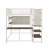 Loft Metal Bed With Built-In Charging Station And LED Light-2135263811-2135263813