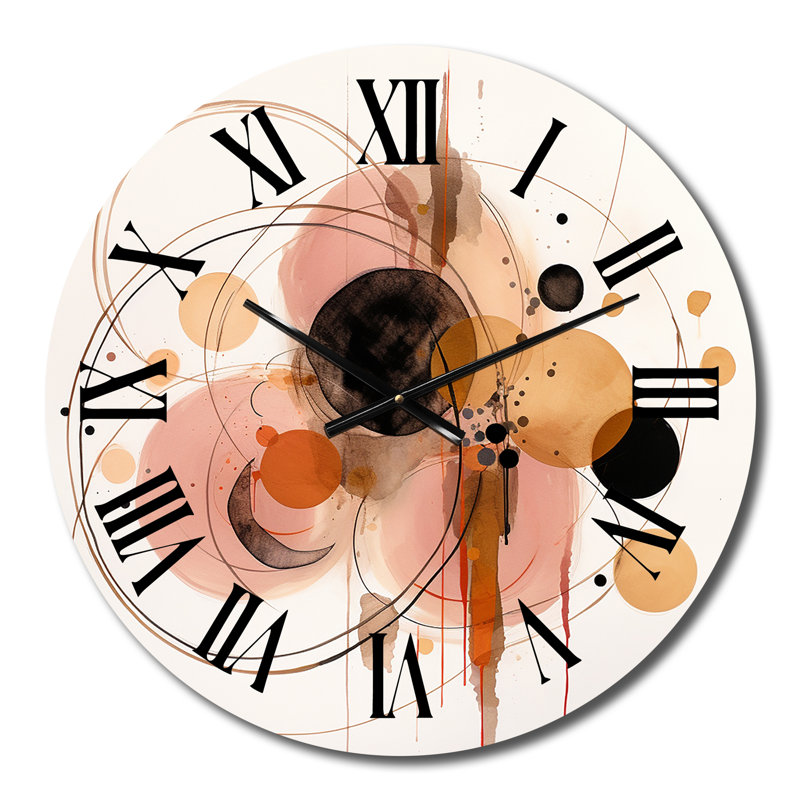 Horloge murale en métal, Petit