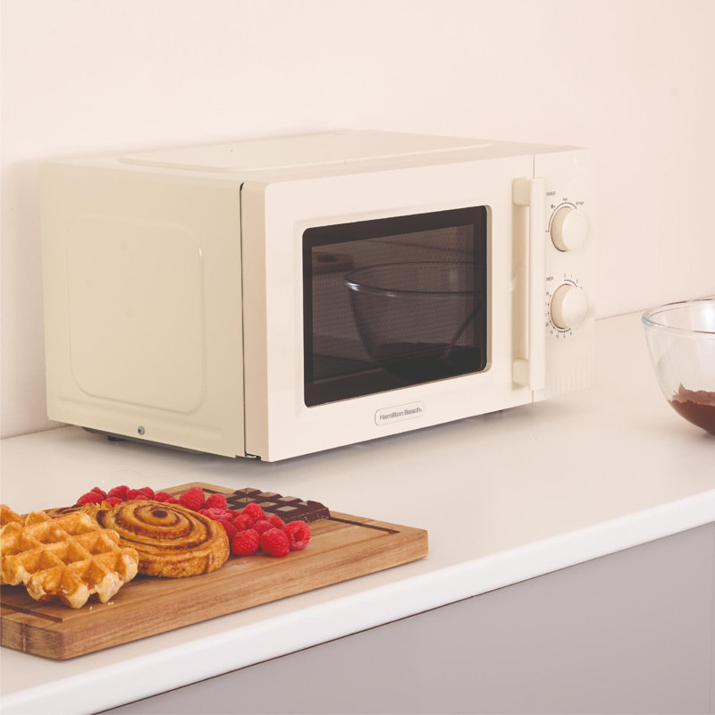 Miami 20L 800W Microwave, Beige