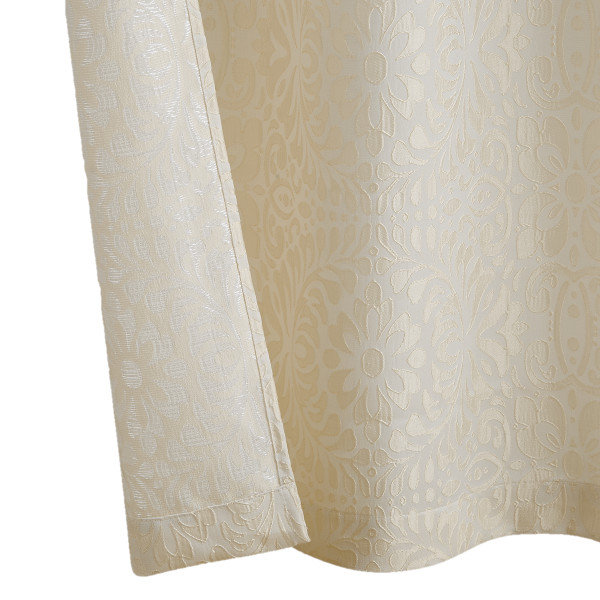 Laktasic Semi-Sheer Curtain Pair, 38" W x 96" L, Gold
