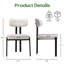 Chaise d'appoint rembourrée (ensemble de 2)-777111218