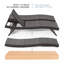 Chaise longue de patio en osier haut de gamme-123754511