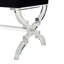 Giselle Velvet Acrylic X-Leg Bench-27327233