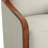 Upholstered Farmhouse Edging Swivel Barrel Chair With Toss Pillows-723334081