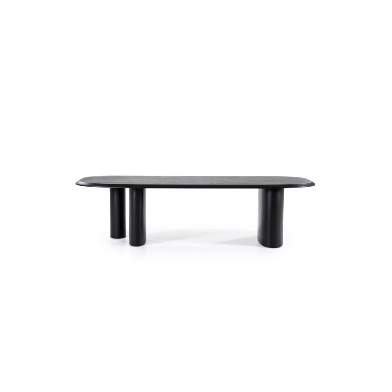 Table de salle à manger rectangulaire, H 30 po x L 118 po x l 47 po 